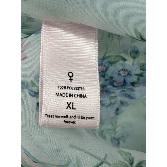 Selkie‎ La Belle Etoile Organza French Puff Dress XL - Picture 11 of 13